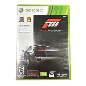 Forza Motorsport 3 (Microsoft Xbox 360, 2009) Authentic, CIB, Tested